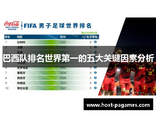 巴西队排名世界第一的五大关键因素分析